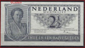 2 1-2 gulden 1949 Juliana 16-1b  unc